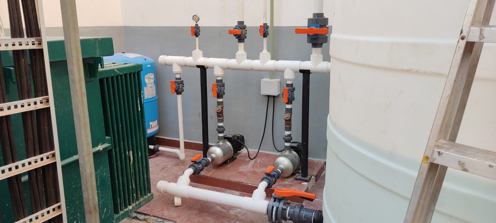 Equipo de bombeo de agua potable