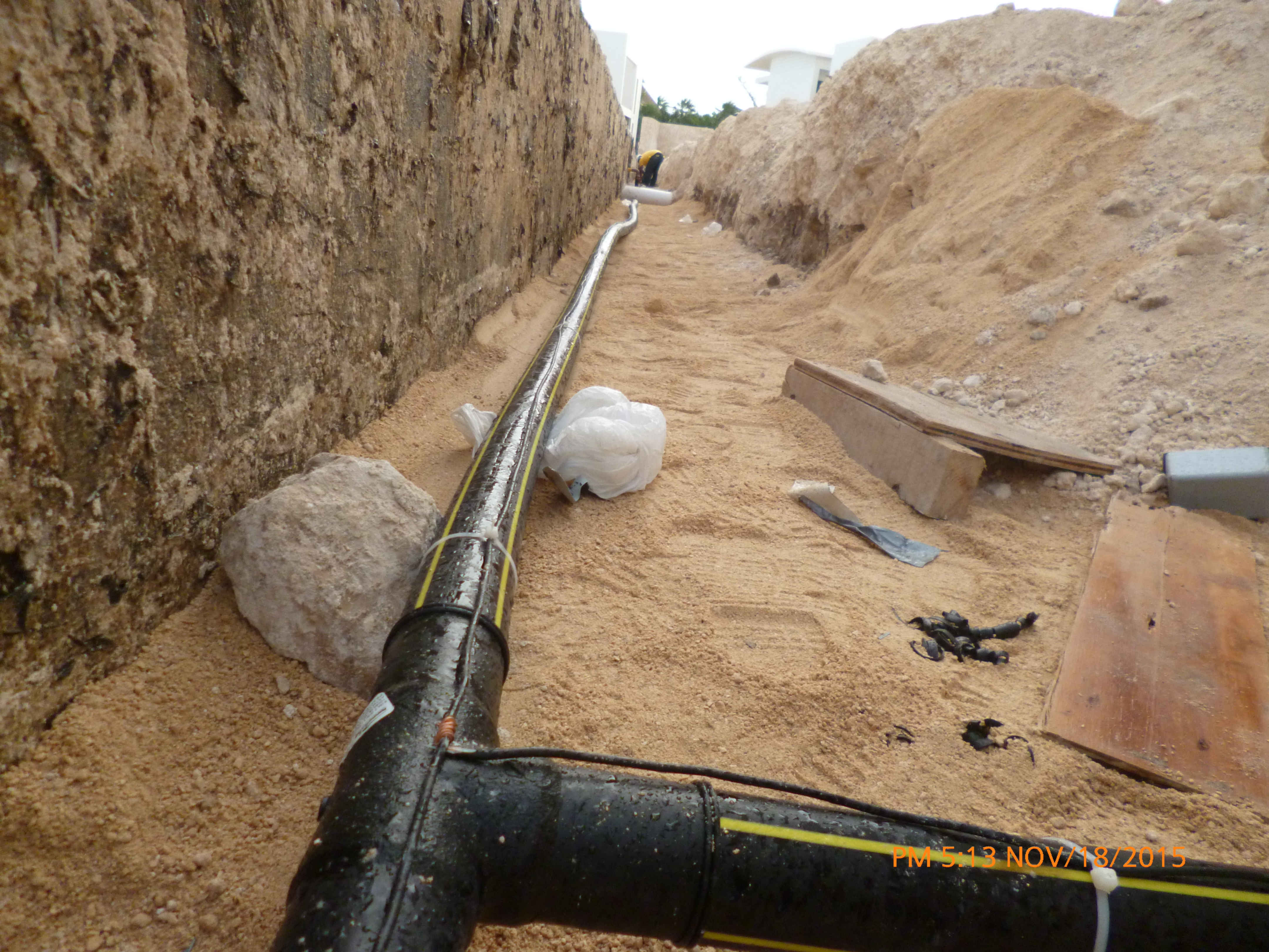 Tubería de Gas L.P. alta presión